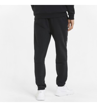 Puma Pantaloni della tuta Essentials+ con fettuccia neri