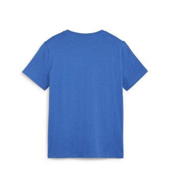 Puma Essentials+ Tape T-shirt blue - ESD Store fashion, footwear and  accessories - best brands shoes and designer shoes