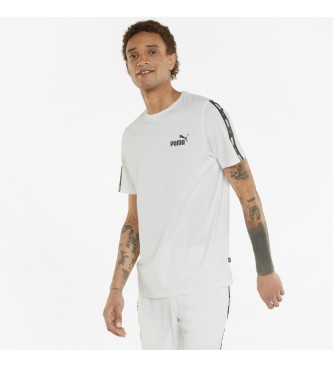 Puma Camiseta Essentials+ Tape blanco