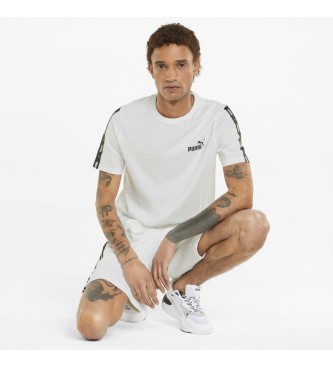 Puma Essentials+ T-shirt com fita adesiva branca