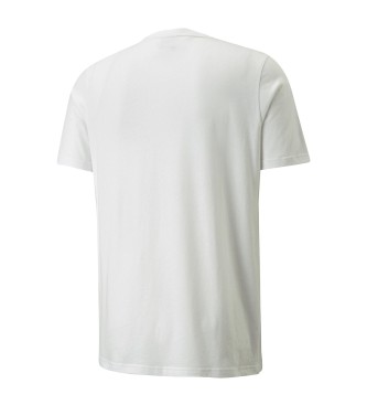 Puma T-shirt Essentials+ Tape bianca