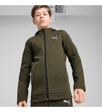 Puma Sudadera Evostripe FZ  verde