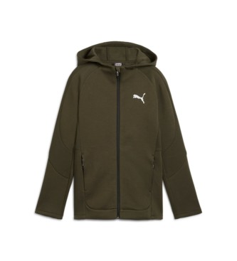 Puma Sudadera Evostripe FZ  verde