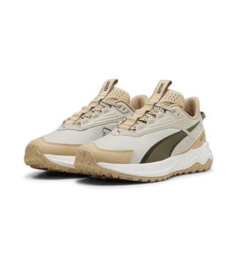 Puma Estendi le scarpe da ginnastica Lite Trail beige