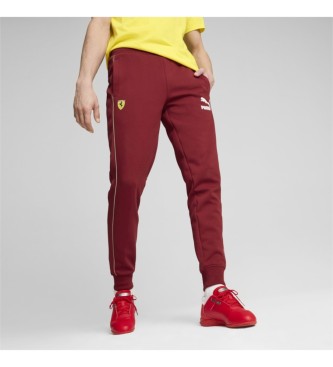 Puma Pantaln Ferrari Race Iconic granate