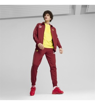 Puma Pantaln Ferrari Race Iconic granate