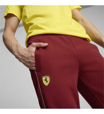 Puma Pantaln Ferrari Race Iconic granate