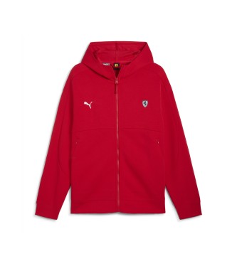 Puma Scuderia Ferrari Style sweatshirt med htte, rd