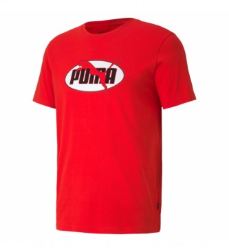Puma Camiseta Flock rojo