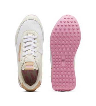 Puma Sapatos Future Rider Branco pastel