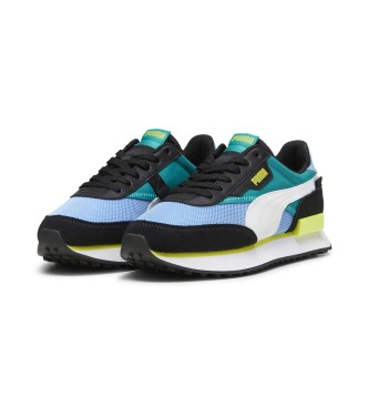 Puma Future Rider Splash Leather Sneakers azul, preto