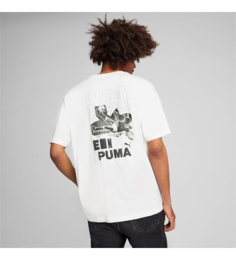 Puma Camiseta Graphics Football Ki blanco