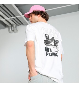 Puma Camiseta Graphics Football Ki blanco