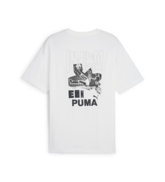 Puma Camiseta Graphics Football Ki blanco