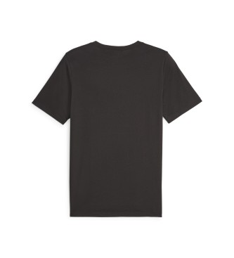 Puma Hip-Hop-Grafik-T-Shirt schwarz