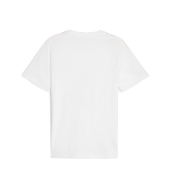 Puma Grafisk T-shirt Le hvid
