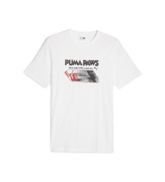 Puma T-shirt Graphics Paws blanc