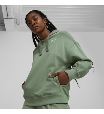 Green 2024 puma sweatshirt