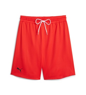 Puma Short Hoops Team Practice vermelho