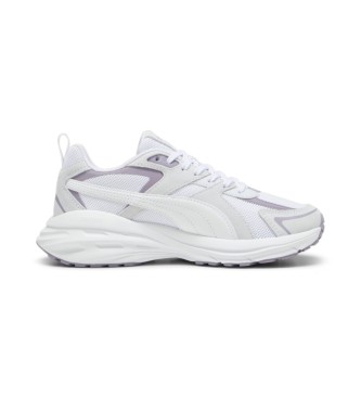 Puma Hypnotic LS chaussures en cuir blanc, violet