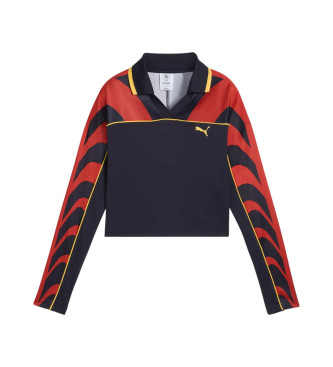 Puma Road to unity Pullover navy, rot