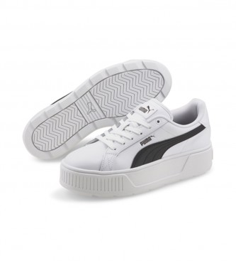 Puma Karmen L white leather sneakers