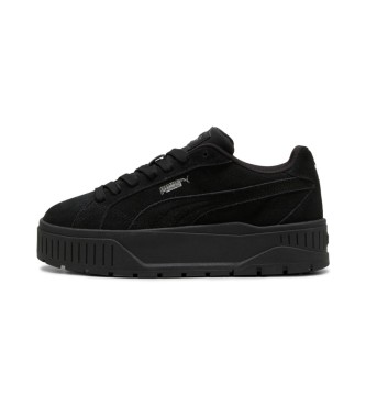 Puma Zapatillas de piel Karmen II negro