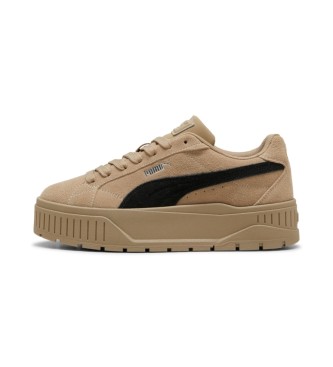 Puma Karmen II tofflor i beige lder