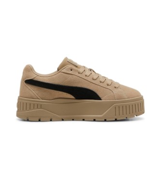 Puma Karmen II tofflor i beige lder