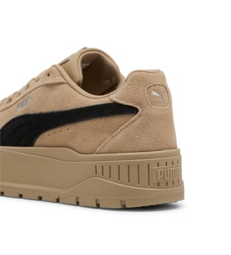 Puma Karmen II tofflor i beige lder