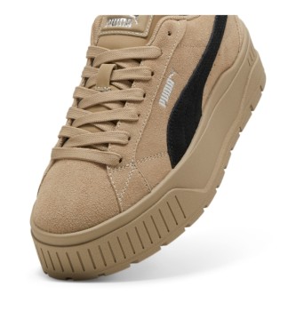 Puma Karmen II tofflor i beige lder