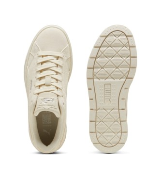 Puma Zapatillas de piel Karmen II beige