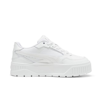 Puma Zapatillas de piel Karmen II Idol blanco