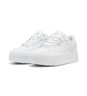 Puma Zapatillas de piel Karmen II Idol blanco