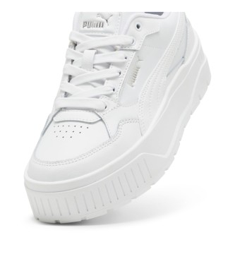 Puma Zapatillas de piel Karmen II Idol blanco