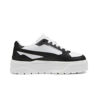 Puma Zapatillas de piel Karmen II Idol blanco, negro