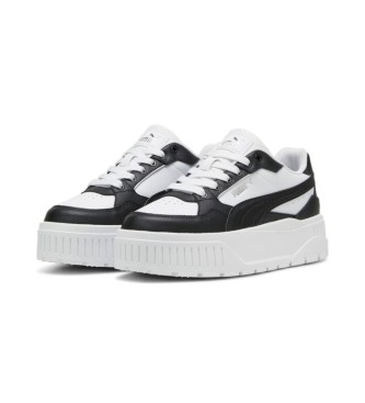 Puma Zapatillas de piel Karmen II Idol blanco, negro