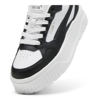 Puma Zapatillas de piel Karmen II Idol blanco, negro