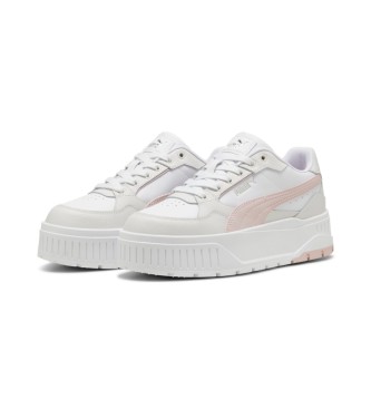 Puma Zapatillas de piel Karmen II Idol blanco