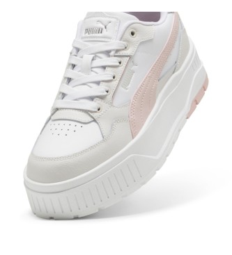 Puma Zapatillas de piel Karmen II Idol blanco