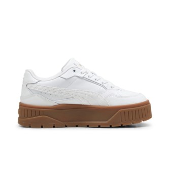 Puma Zapatillas de piel Karmen II Idol blanco