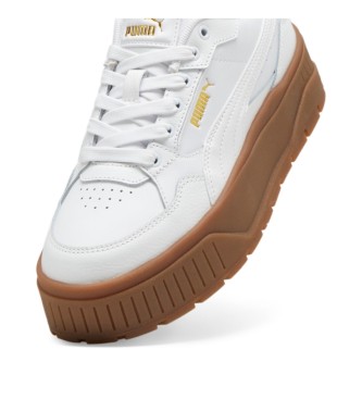 Puma Zapatillas de piel Karmen II Idol blanco