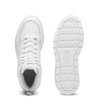 Puma Karmen II Idol Mid chaussures en cuir blanc