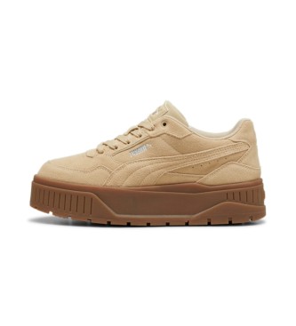 Puma Zapatillas de piel Karmen II Idol SD beige