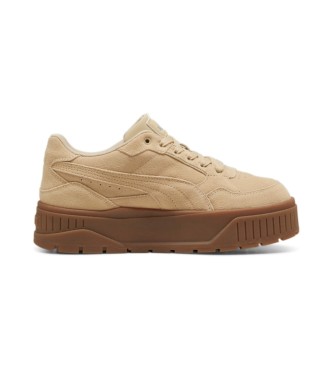 Puma Zapatillas de piel Karmen II Idol SD beige