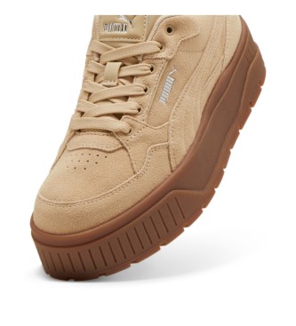 Puma Zapatillas de piel Karmen II Idol SD beige