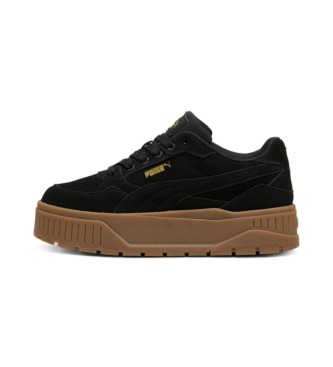 Puma Zapatillas de piel Karmen II Idol SD negro