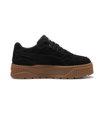 Puma Zapatillas de piel Karmen II Idol SD negro