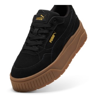 Puma Zapatillas de piel Karmen II Idol SD negro