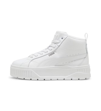 Puma Zapatillas de piel Karmen II Mid blanco